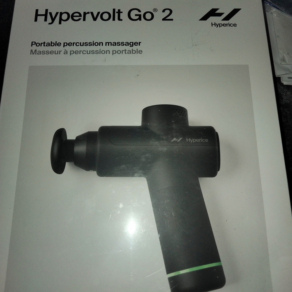 Brand New Hypervolt Go 2 Black Percussion Massager
